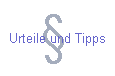  Urteile und Tipps 